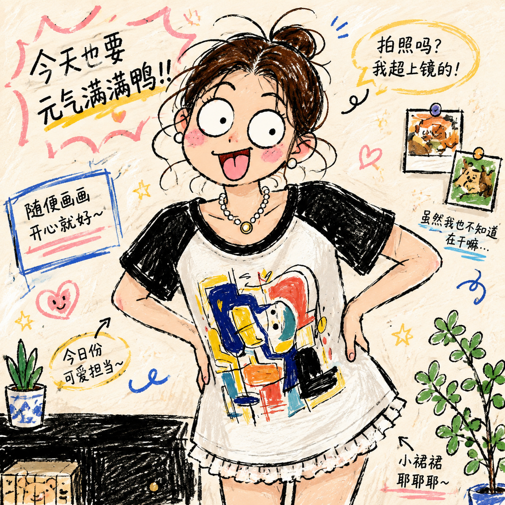 涂鸦插画 风格效果图